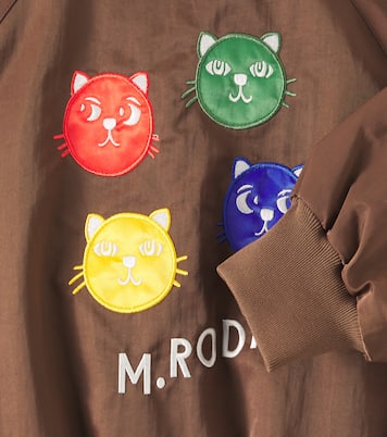 Bomber Cool Cats con applicazioni | Mini Rodini