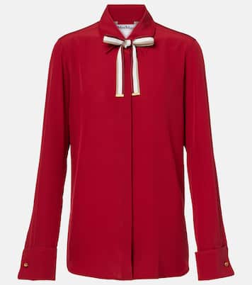 Bluse Apollo aus Seiden-Crêpe | Max Mara