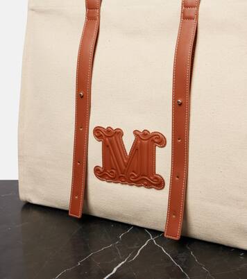 Cabas Brava en toile et cuir | Max Mara