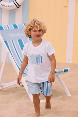 Printed swim trunks | Patachou