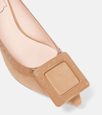 Escarpins Viv’ In The City 45 en daim | Roger Vivier