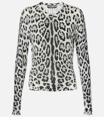 Jersey de seda estampado | Dolce&Gabbana