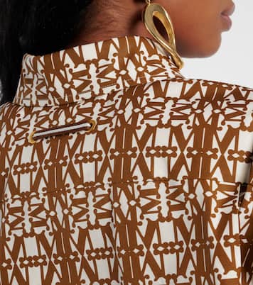 Top Gallura de algodón estampado | Max Mara
