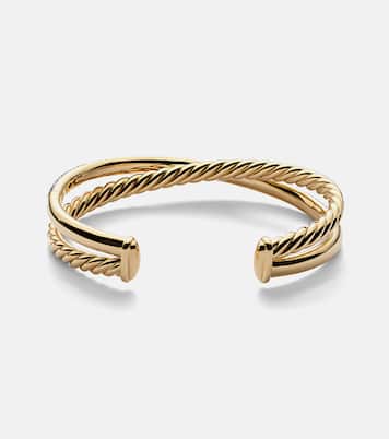 Bracciale DY Crossover® in oro 18kt con diamanti | David Yurman