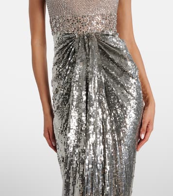 Robe longue Only You en tulle à sequins | Jenny Packham