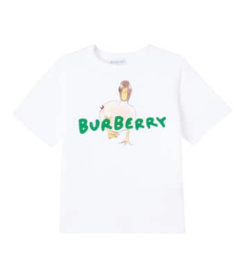 Logo printed cotton jersey T-shirt | Burberry Kids