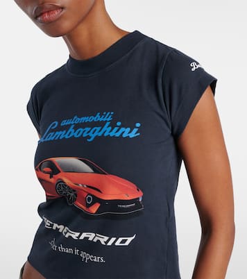 x أوتوماتيكي Lamborghini تي شيرت كروب من الجيرسيه | Balenciaga