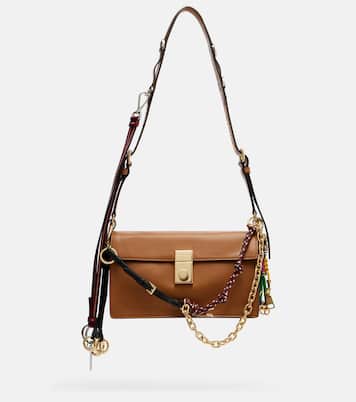 Schultertasche Soft Sound Small aus Leder | Prada