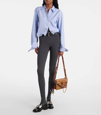 Schultertasche Soft Sound Small aus Leder | Prada