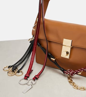 Schultertasche Soft Sound Small aus Leder | Prada