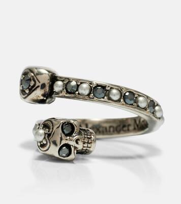 Skull缀饰戒指 | McQueen