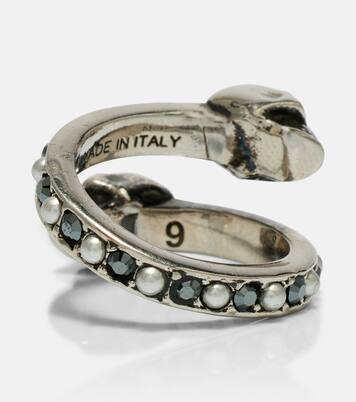 Skull缀饰戒指 | McQueen