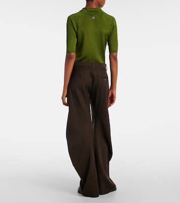 Weite Hose Patty aus Wolle | Acne Studios