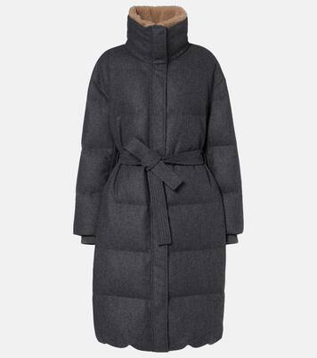 Daunenjacke aus Schurwolle | Brunello Cucinelli