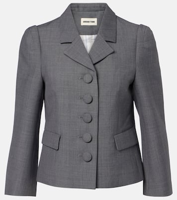 Single-breasted blazer | Shushu/Tong