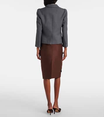 Single-breasted blazer | Shushu/Tong