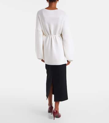 Laurina cashmere wrap cardigan | Lisa Yang