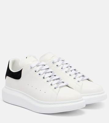 Oversized leather sneakers | McQueen