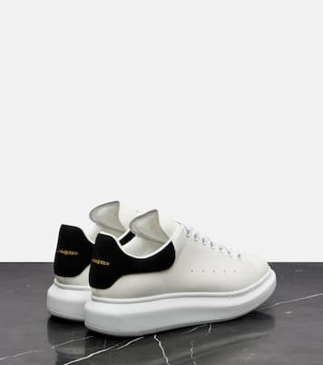 Oversized leather sneakers | McQueen