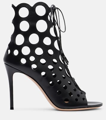 95 perforated leather pumps | Gianvito Rossi