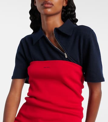 Cotton jersey tube top | Miu Miu