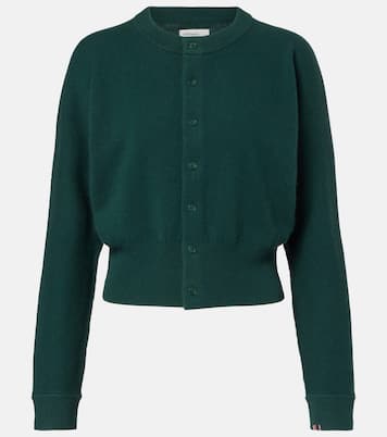 Blouson cashmere-blend cardigan | Extreme Cashmere