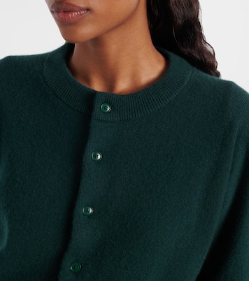 Blouson cashmere-blend cardigan | Extreme Cashmere