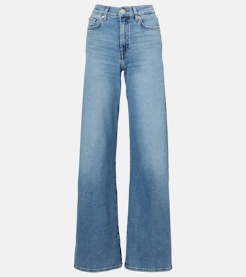 Lotta high-rise wide-leg jeans | 7 For All Mankind