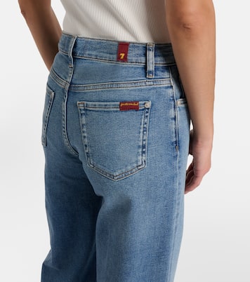 Lotta high-rise wide-leg jeans | 7 For All Mankind