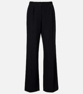 Felicita wool twill wide-leg pants | The Row