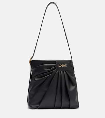 Draped Medium leather tote bag | Loewe