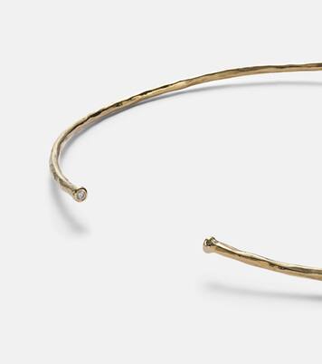 Choker Olivia en or 18 ct, diamants et tanzanite | Octavia Elizabeth