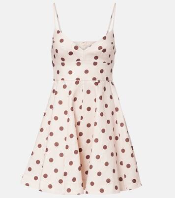 Polka-dot cotton minidress | Zimmermann