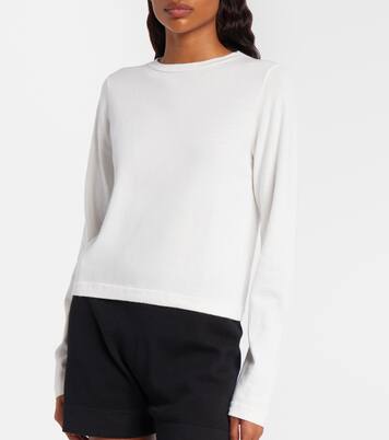 Longsleeve N°451 Lisa aus Baumwolle und Kaschmir | Extreme Cashmere