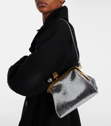 Clutch Berlingot Small de piel metalizada | Jacquemus
