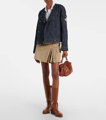 Diervilla double-breasted denim jacket | Moncler