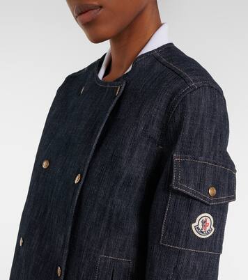 Diervilla double-breasted denim jacket | Moncler