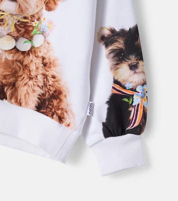 Maxi printed cotton jersey sweatshirt | Molo