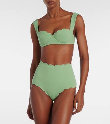 Santa Monica scalloped bikini bottoms | Marysia