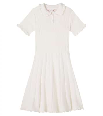 Robe Lobelie en coton et cachemire | Bonpoint