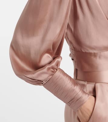 Wickeltop aus Seide | Zimmermann