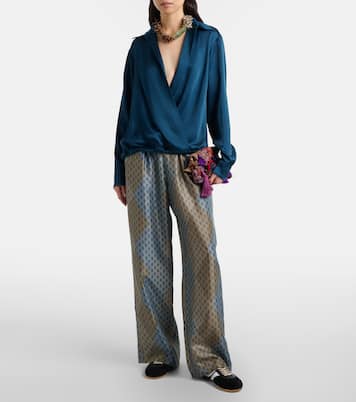 Suede mules | Dries Van Noten