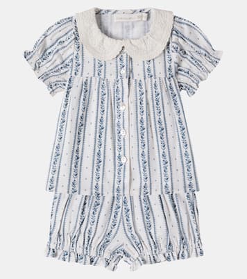 Baby Eugenia blouse and bloomers set | C'era Una Volta