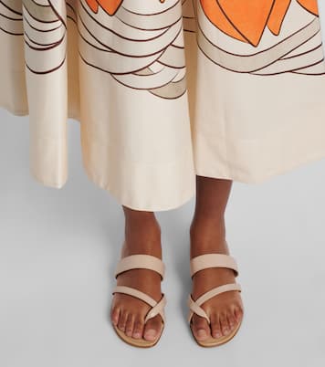 Sandali infradito Susa in pelle | Manolo Blahnik