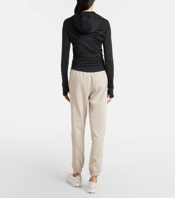 Logo hooded zip-up top | Adidas by Stella McCartney