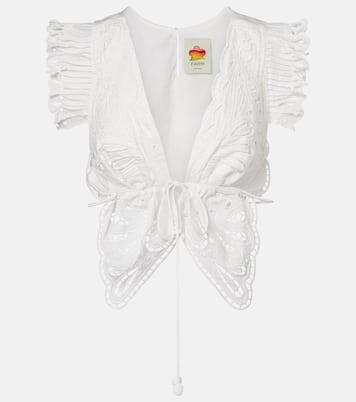 Broderie anglaise cotton top | Farm Rio