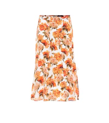 Gonna May a stampa in seta | Altuzarra