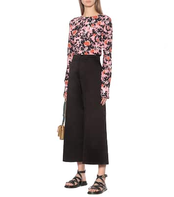 Sandali Fussbet in canvas e pelle | Marni