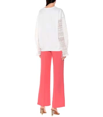 Top en coton et dentelle | See By Chloé