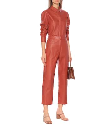 Pantaloni in pelle | Zeynep Arçay